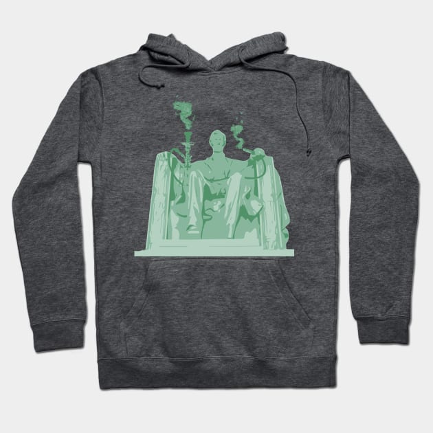 Lincoln | Honest Hookah Hoodie by moose_cooletti